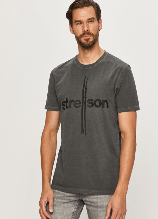 Strellson - T-shirt grafitowy 30023905