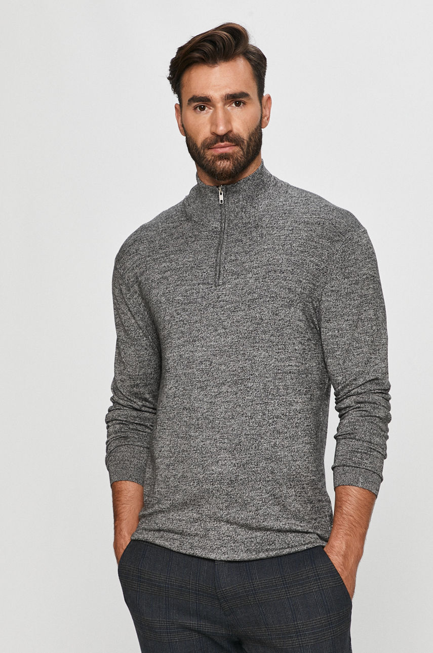 Tailored & Originals - Sweter jasny szary 21200378.799800