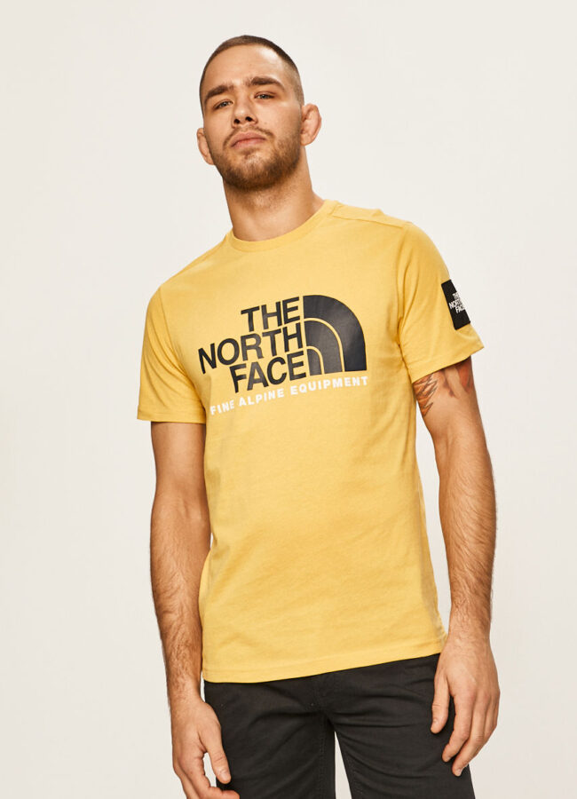 The North Face - T-shirt żółty NF0A4M6NZBJ1