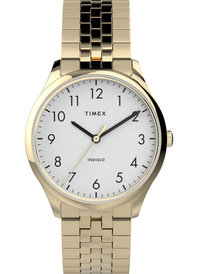 Timex - Zegarek TW2U40100 złoty TW2U40100