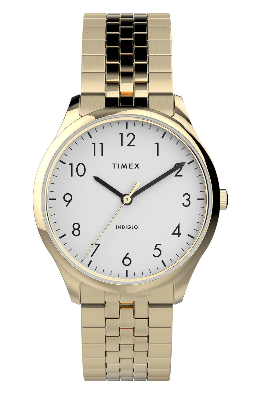 Timex - Zegarek TW2U40100 złoty TW2U40100
