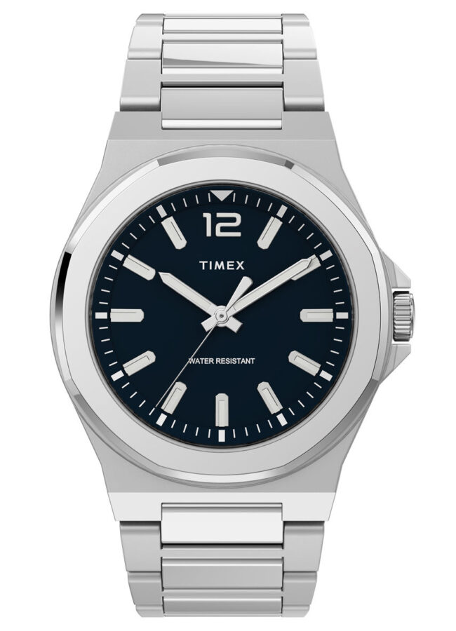 Timex - Zegarek TW2U42400 srebrny TW2U42400