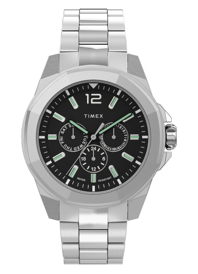 Timex - Zegarek TW2U42600 srebrny TW2U42600