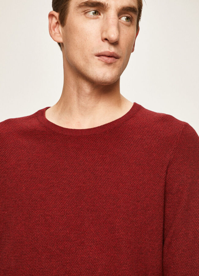 Tom Tailor Denim - Sweter ostry czerwony 1014206