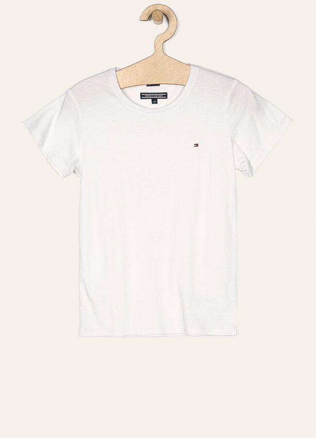 Tommy Hilfiger - T-shirt dziecięcy 74-176 cm biały KG0KG03705