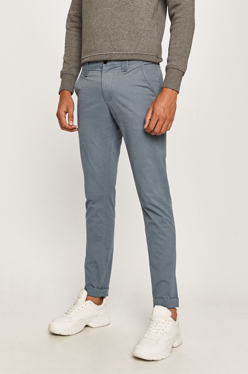 Tommy Jeans - Spodnie DM0DM06518 stalowy niebieski DM0DM06518