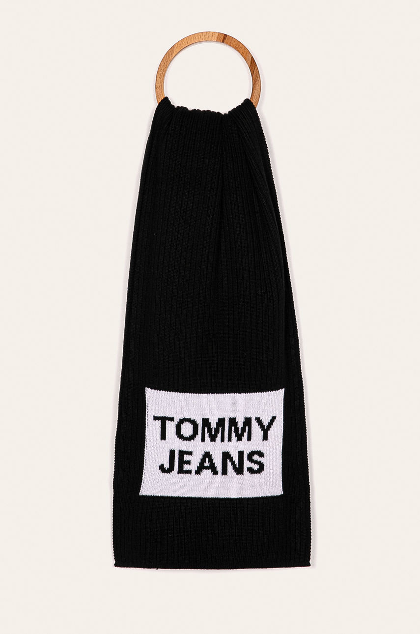 Tommy Jeans - Szalik czarny AM0AM05212