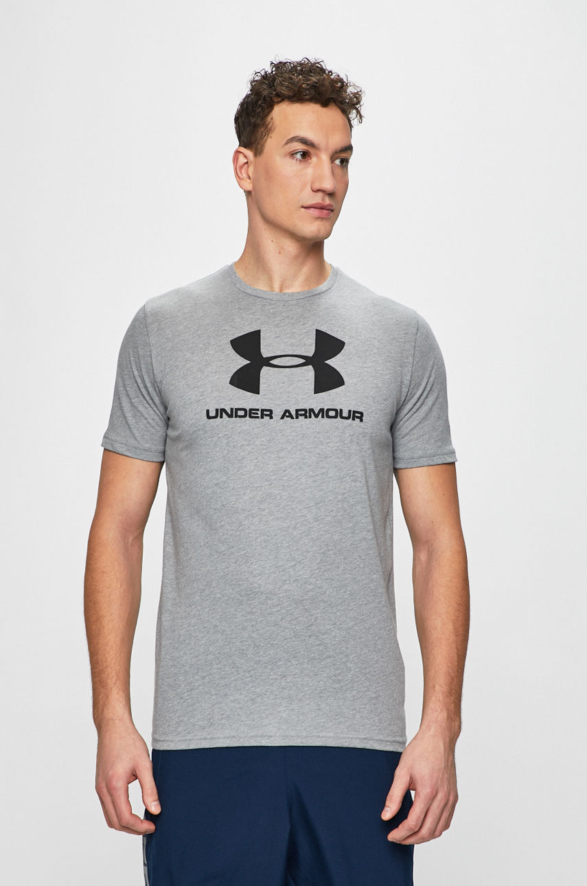 Under Armour - T-shirt jasny szary 1329590