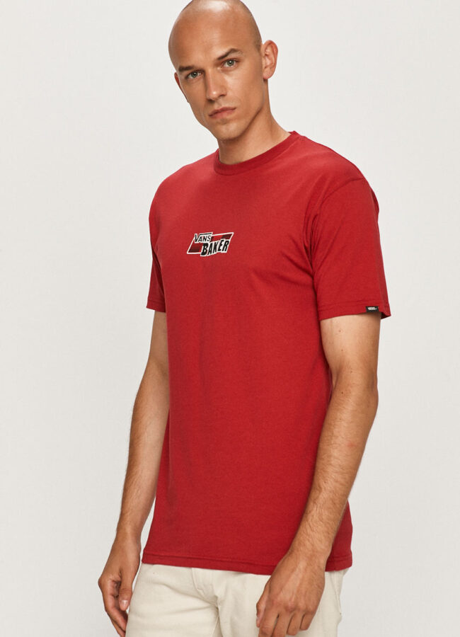 Vans - T-shirt czerwony VN0A49L8CAR1