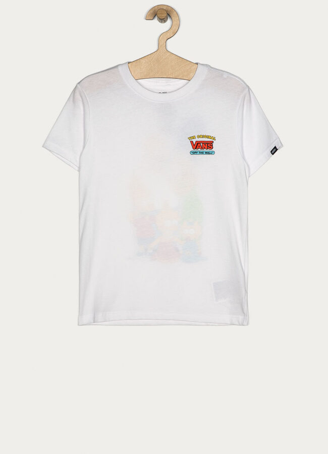 Vans - T-shirt dziecięcy X The Simpsons 89-129 cm biały VN0A4TUHZZZ1