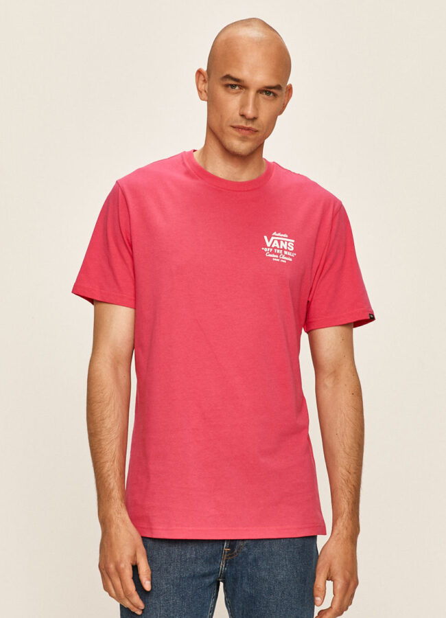 Vans - T-shirt różowy VN0A36O1FS41