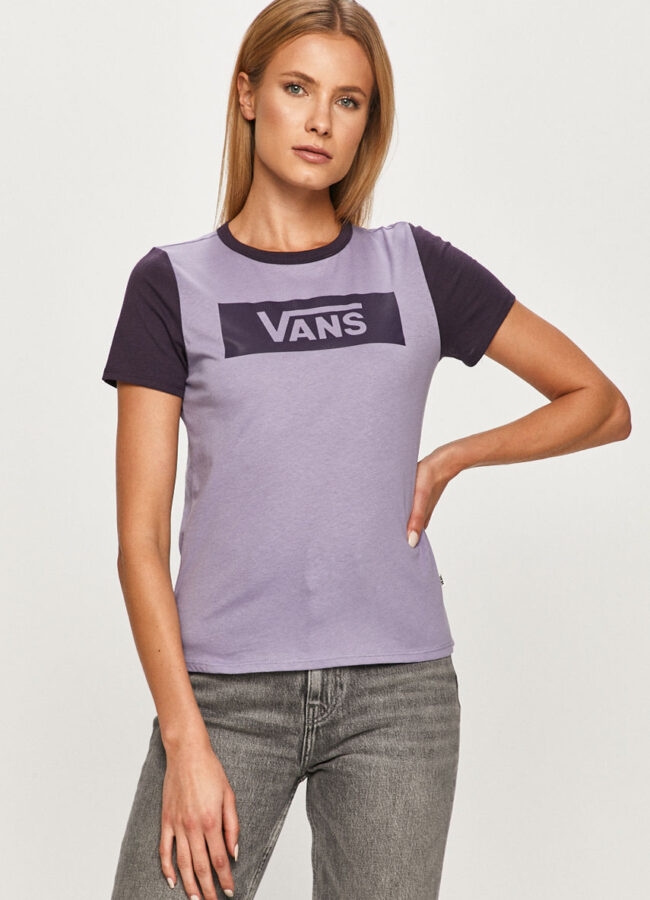 Vans - T-shirt winogronowy VN0A3ULLUVV1