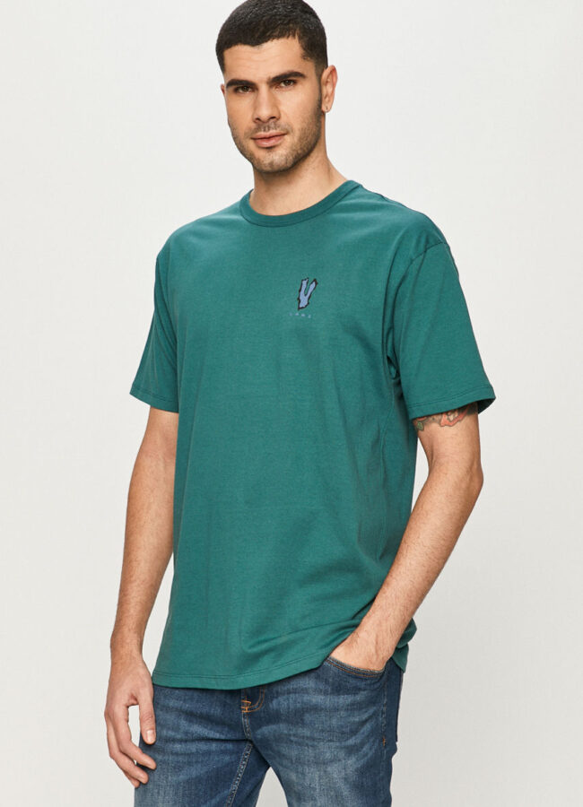 Vans - T-shirt zielony VN0A4S2BGOS1