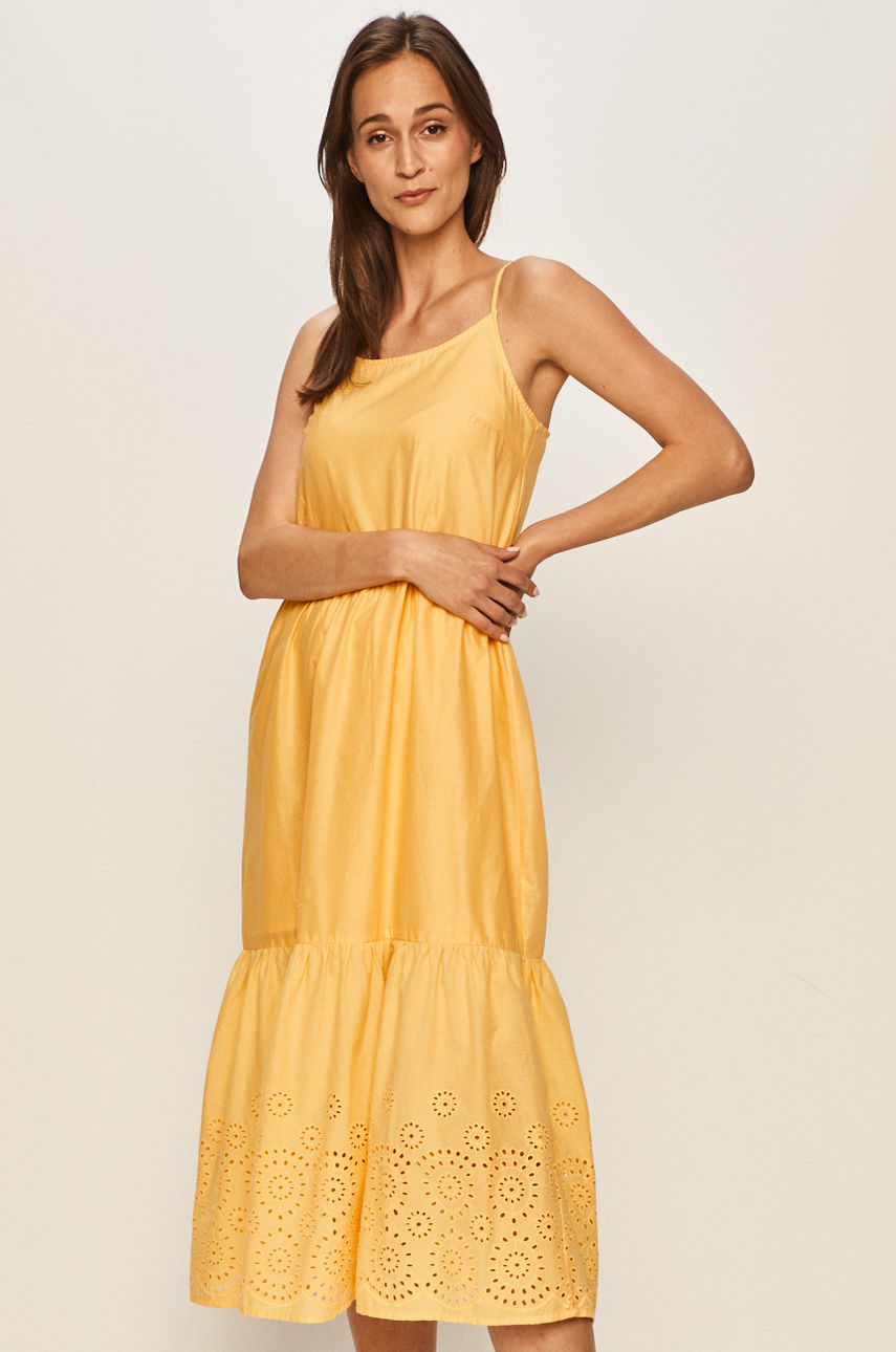 Vero Moda - Sukienka żółty 10225954