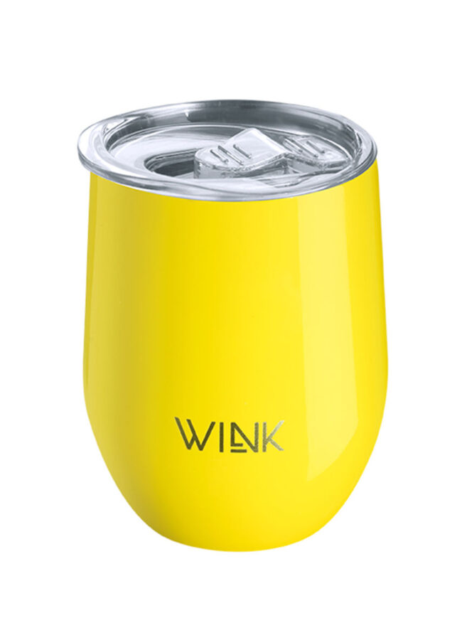 Wink Bottle - Kubek termiczny TUMBLER LEMON żółty T.00006LEMON