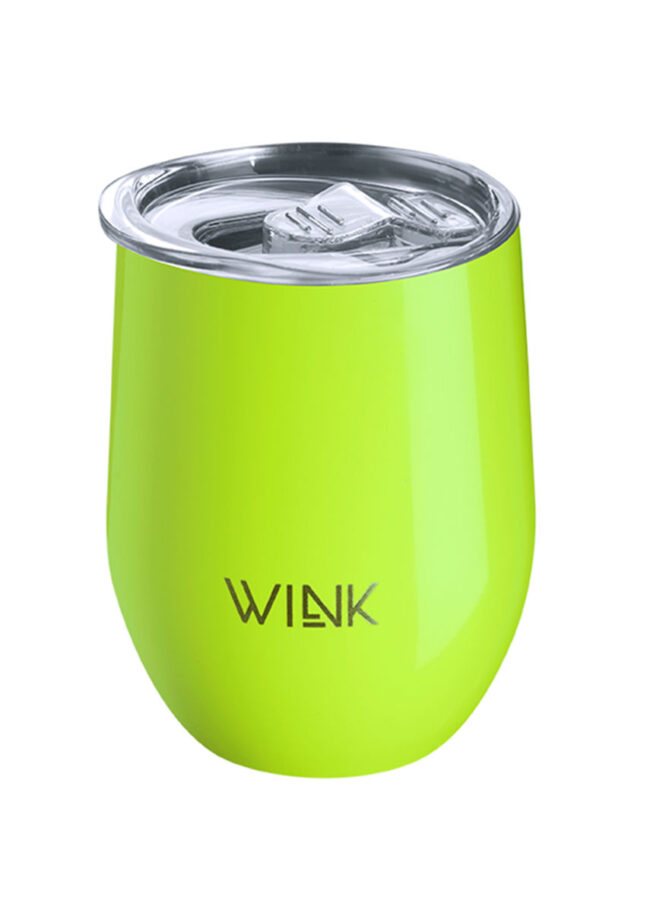 Wink Bottle - Kubek termiczny TUMBLER LIME żółto - zielony T.00007LIME