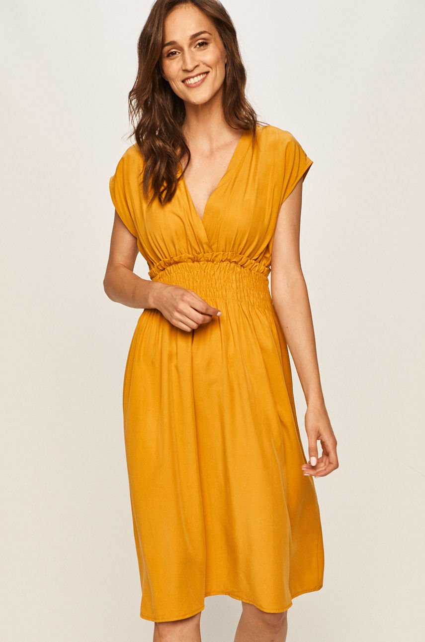 Answear - Sukienka żółty WZ20.SUD00S