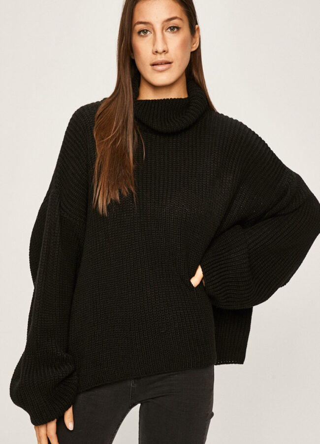 Answear - Sweter czarny 11000014001.DAH
