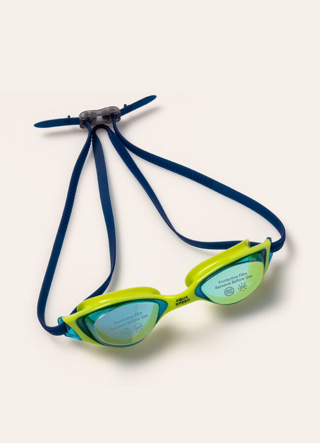 Aqua Speed - Okulary pływackie żółty 195.XENO.MIRROR.M