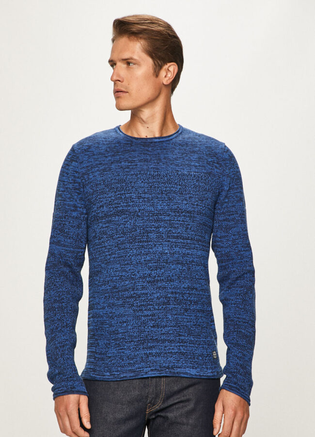 Blend - Sweter niebieski 20709053