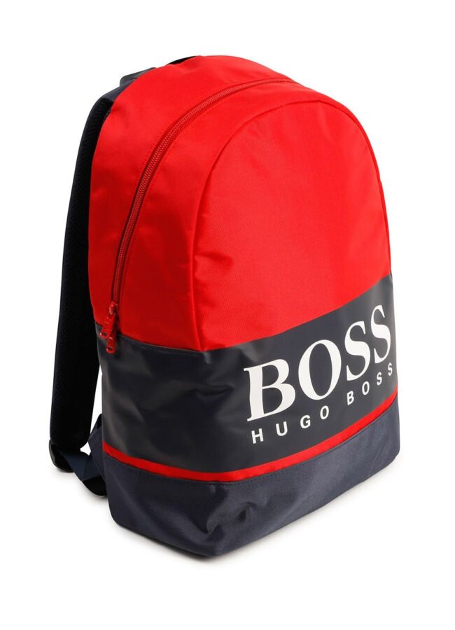 Boss - Plecak dziecięcy ostry czerwony J20280