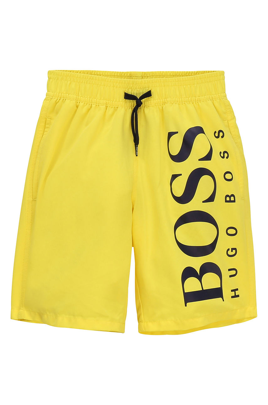 Boss - Szorty kąpielowe dziecięce 164-176 cm żółty J24650.164.176