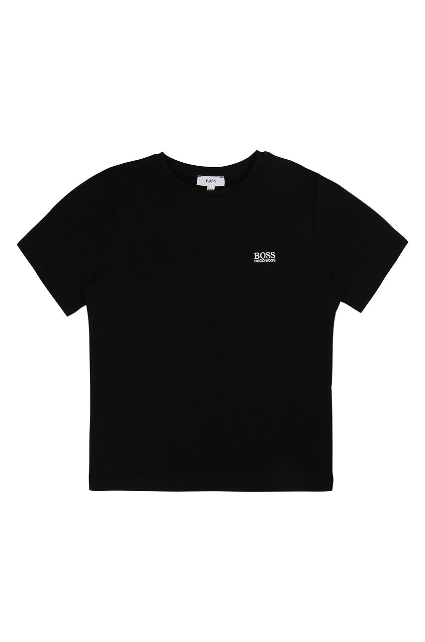 Boss - T-shirt dziecięcy 116-152 cm czarny J25P14.116.152