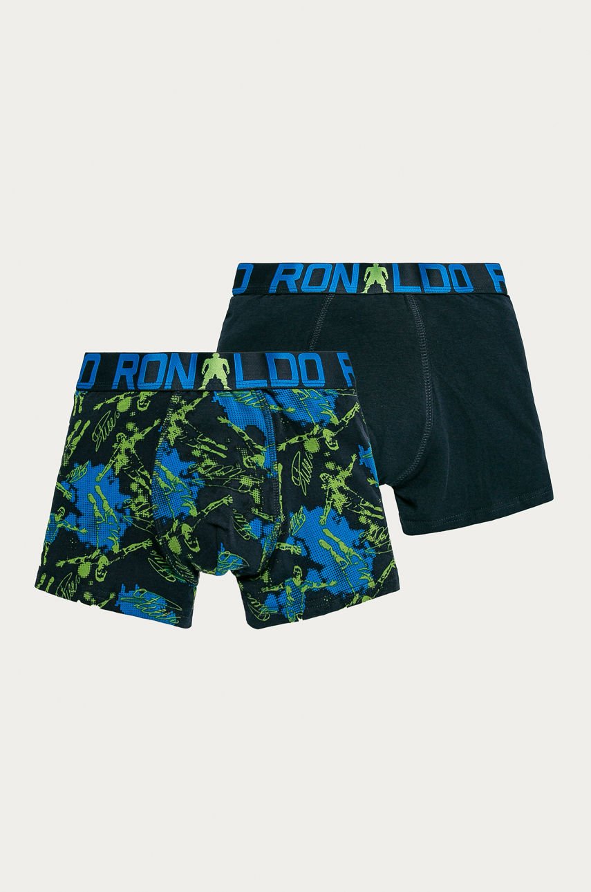 CR7 Cristiano Ronaldo - Bokserki dziecięce (2-pack) granatowy 8400.5100.2502