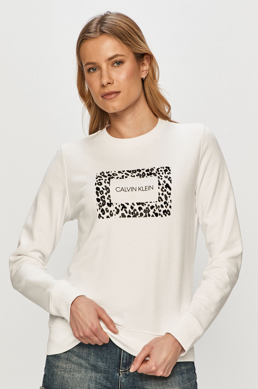 Calvin Klein - Bluza bawełniana biały K20K202773.4891