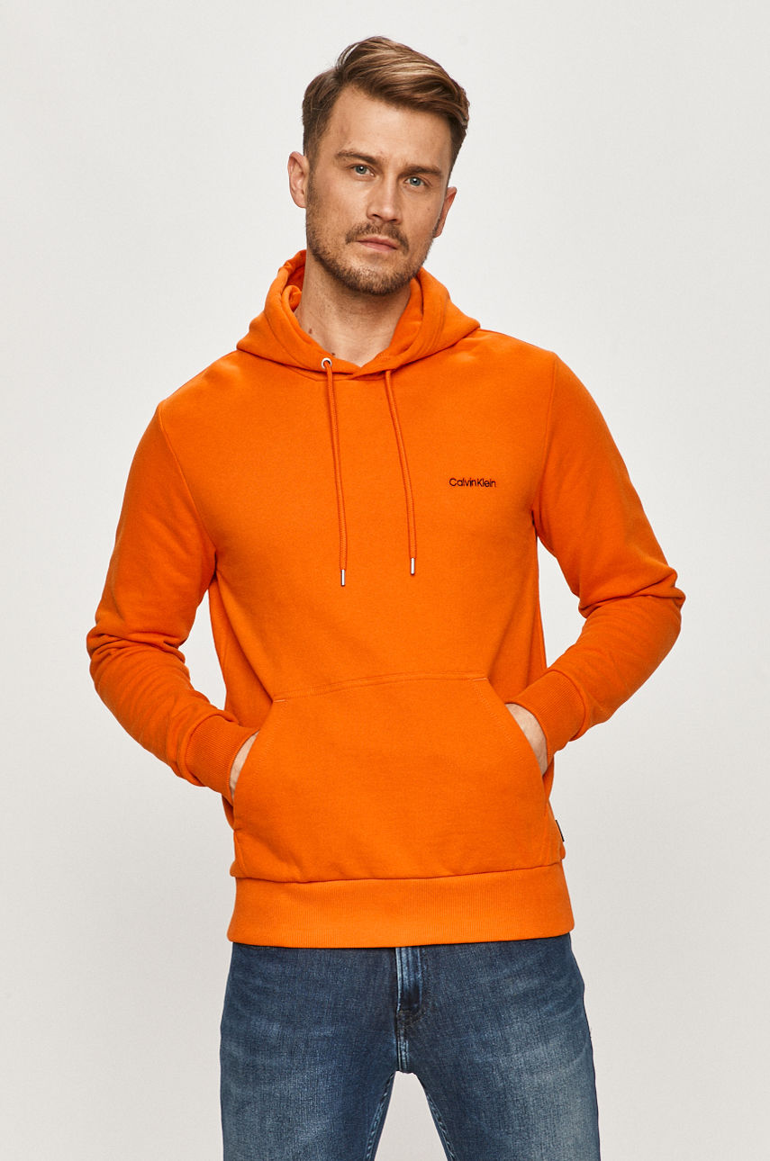 Calvin Klein - Bluza pomarańczowy K10K105149