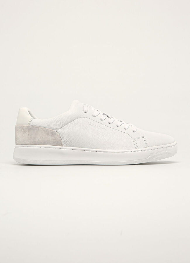 Calvin Klein - Buty skórzane biały F1291.100
