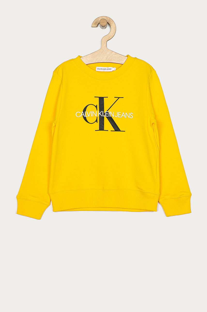 Calvin Klein Jeans - Bluza IU0IU00069 żółty IU0IU00069
