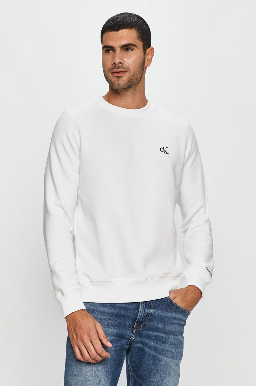Calvin Klein Jeans - Bluza biały J30J314536