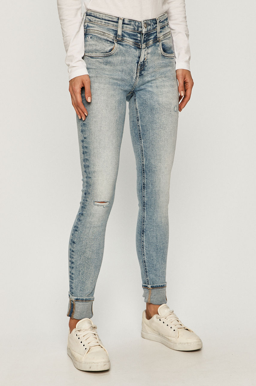 Calvin Klein Jeans - Jeansy CKJ 011 niebieski J20J213988