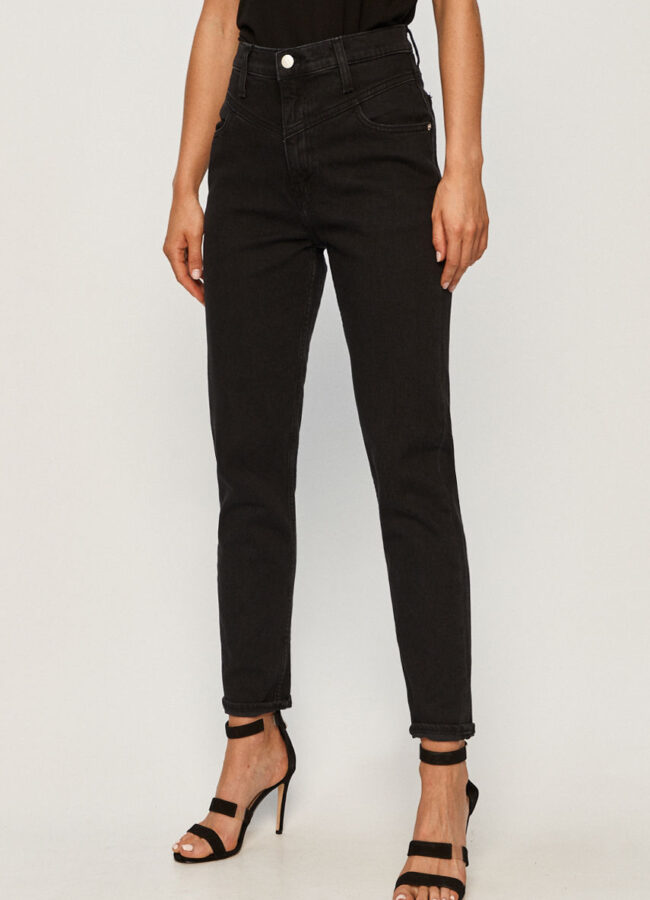 Calvin Klein Jeans - Jeansy Mom Jean czarny J20J214188