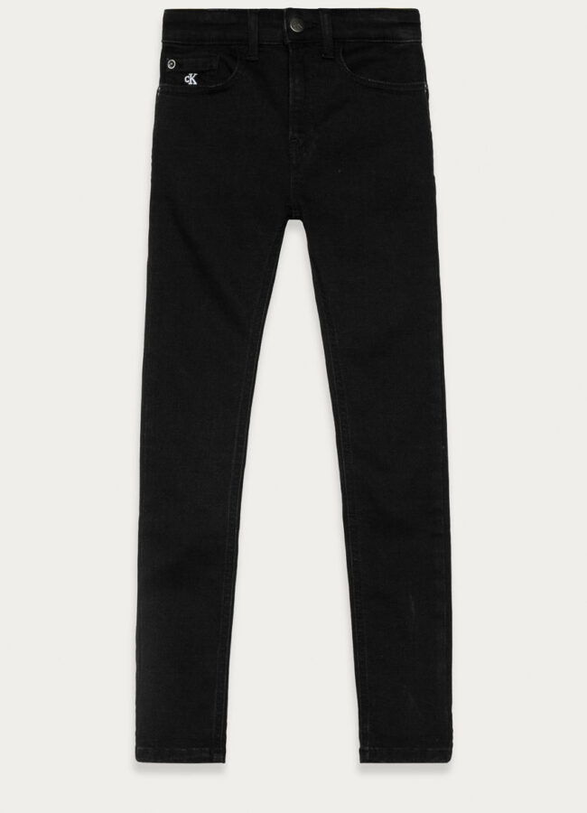 Calvin Klein Jeans - Jeansy dziecięce 128-176 cm czarny IB0IB00766.4891