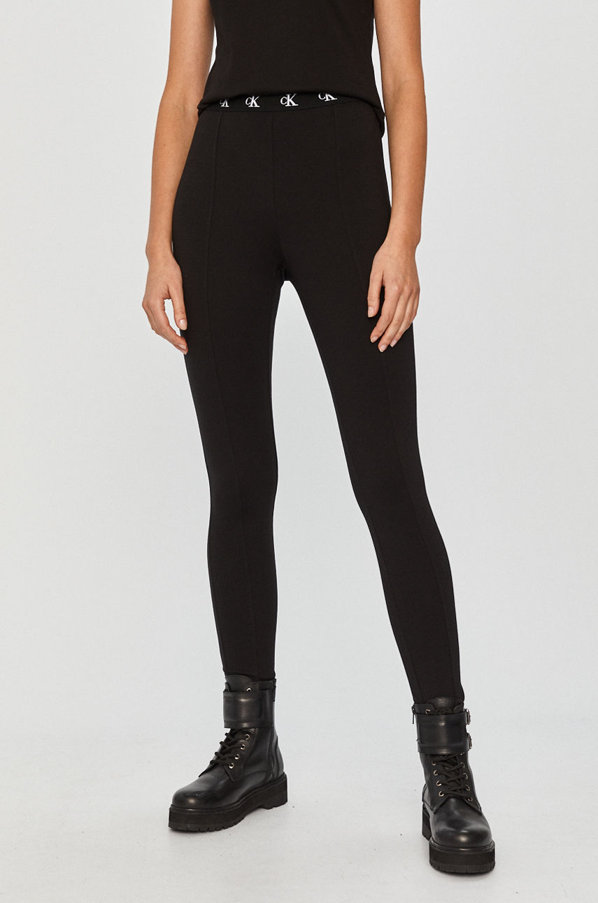 Calvin Klein Jeans - Legginsy czarny J20J214910