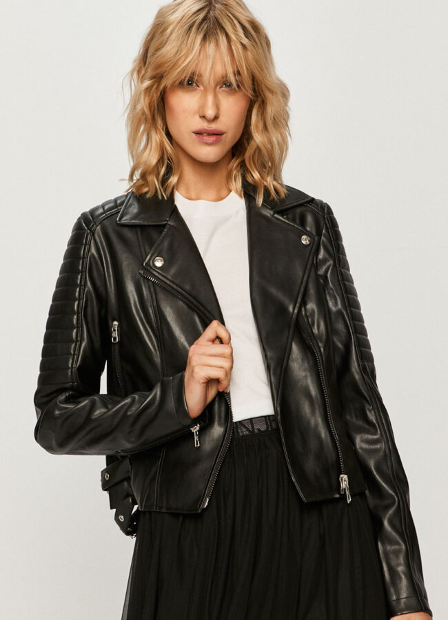 Calvin Klein Jeans - Ramoneska czarny J20J214185