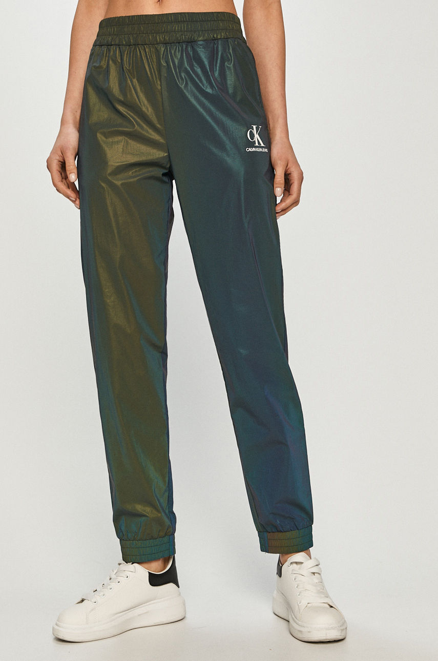 Calvin Klein Jeans - Spodnie zielony J20J216183.4891