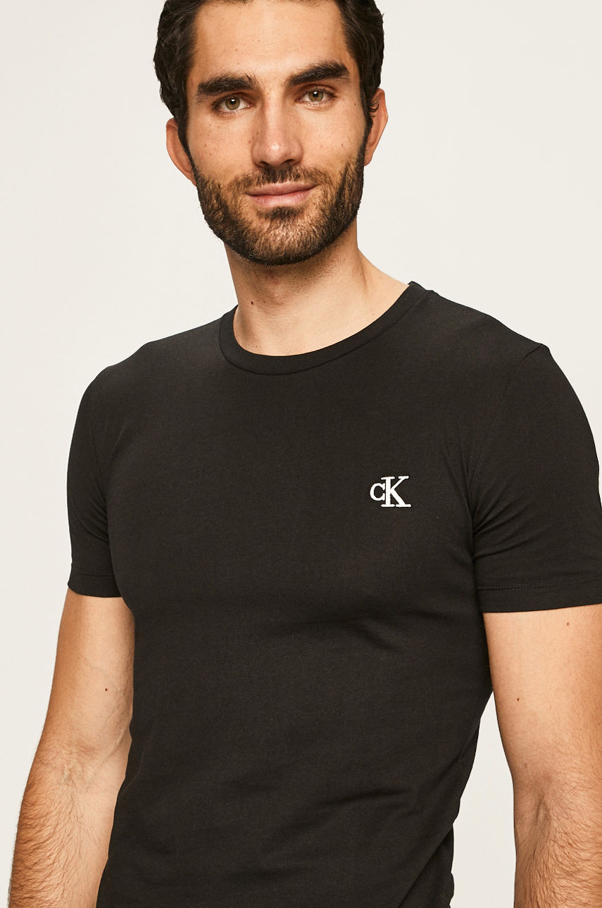 Calvin Klein Jeans - T-shirt czarny J30J314544