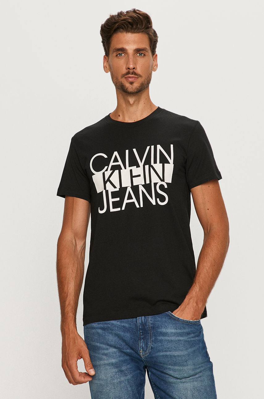 Calvin Klein Jeans - T-shirt czarny J30J316044