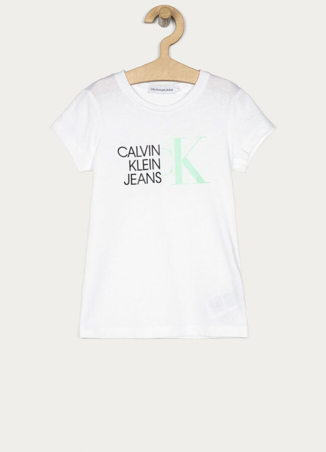 Calvin Klein Jeans - T-shirt dziecięcy 104-176 cm biały IG0IG00888.4891