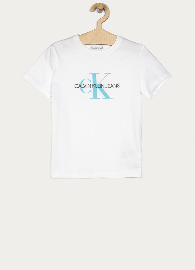 Calvin Klein Jeans - T-shirt dziecięcy 104-176 cm biały IU0IU00068.4891