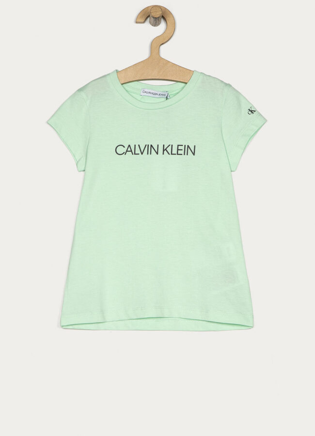 Calvin Klein Jeans - T-shirt dziecięcy 104-176 cm miętowy IG0IG00380.4891