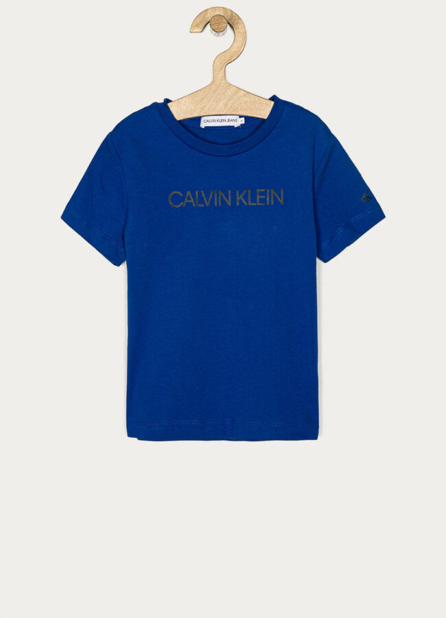Calvin Klein Jeans - T-shirt dziecięcy 104-176 cm niebieski IB0IB00347.4891