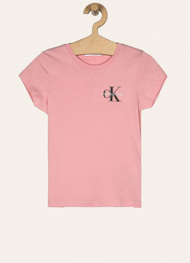 Calvin Klein Jeans - T-shirt dziecięcy 104-176 cm różowy IG0IG00573