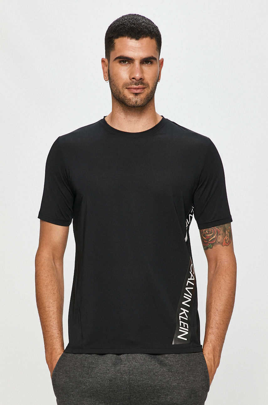 Calvin Klein Performance - T-shirt czarny 00GMF0K221