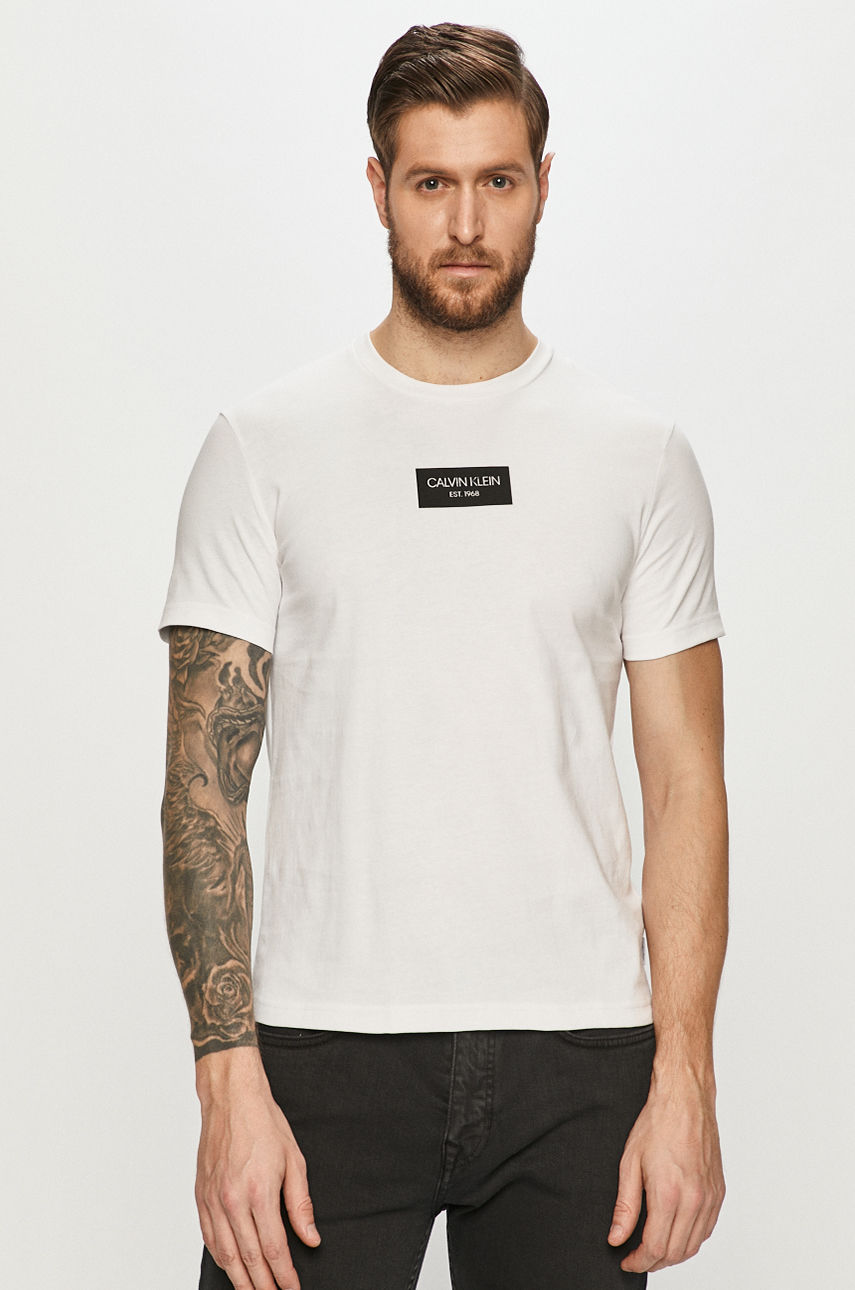 Calvin Klein - T-shirt biały K10K106484.4891