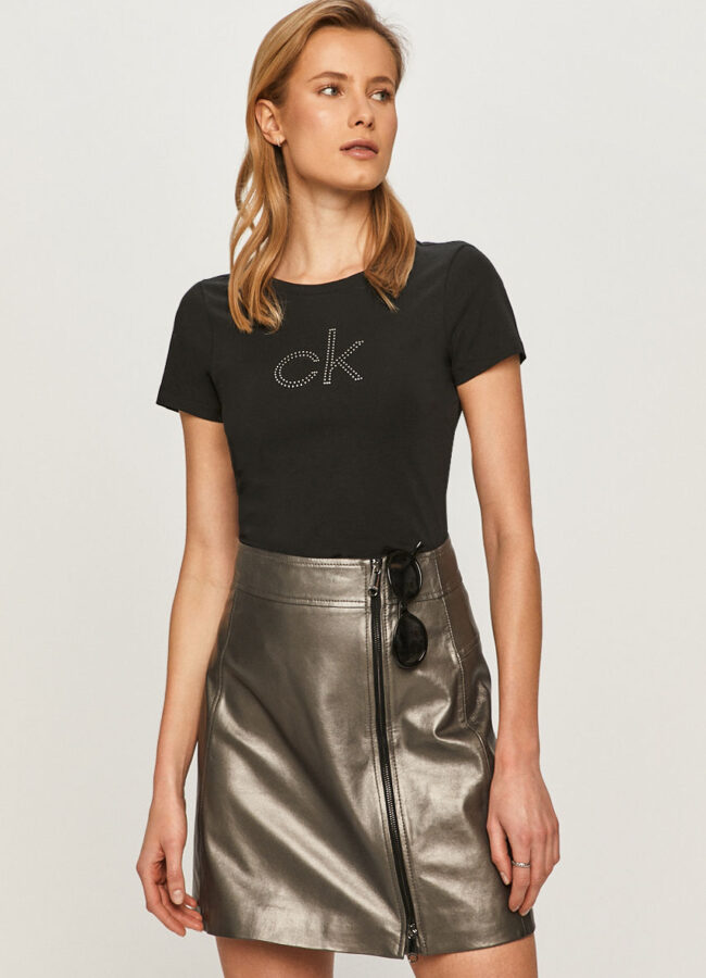 Calvin Klein - T-shirt czarny K20K202155