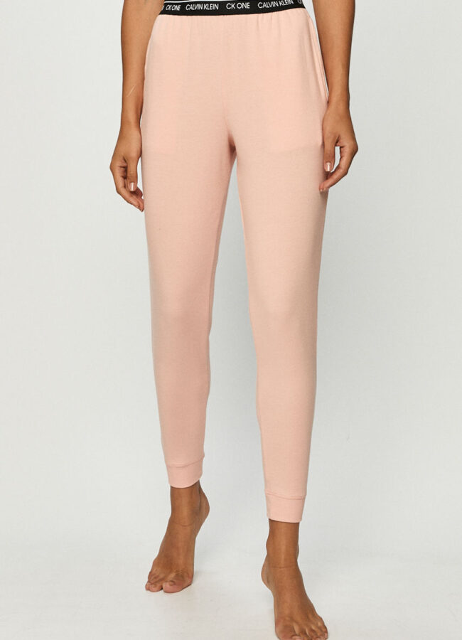 Calvin Klein Underwear - Spodnie piżamowe brzoskwiniowy 000QS6429E